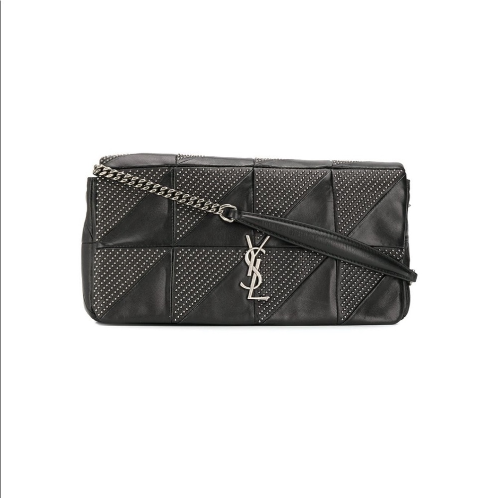 Saint Laurent YSL Jamie Stud Baguette